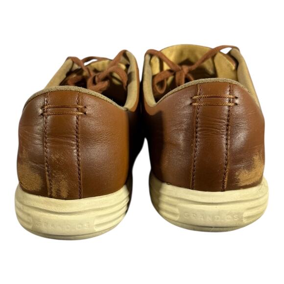 Cole Haan Grand Crosscourt II Leather Sneakers Brown Men’s Size 11M Grand.OS - Picture 6 of 9